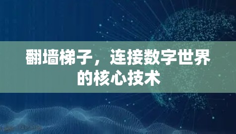 翻墙梯子,连接数字世界的核心技术