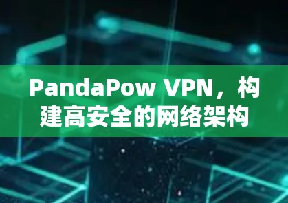 PandaPow VPN,构建高安全的网络架构