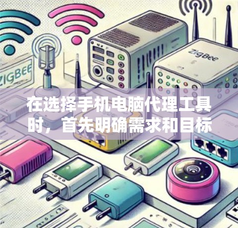 在选择手机电脑代理工具时,首先明确需求和目标,然后评估功能、预算、用户反馈等关键因素。以下是分步骤的建议 在选择手机电脑代理工具时,首先明确需求和目标,然后评估功能、预算、用户反馈等关键因素。以下是分步骤的建议