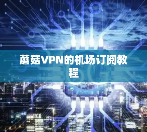 蘑菇VPN的机场订阅教程 蘑菇VPN的机场订阅教程