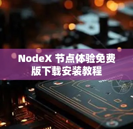 NodeX 节点体验免费版下载安装教程 NodeX 节点体验免费版下载安装教程