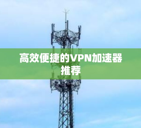 高效便捷的VPN加速器推荐 高效便捷的VPN加速器推荐