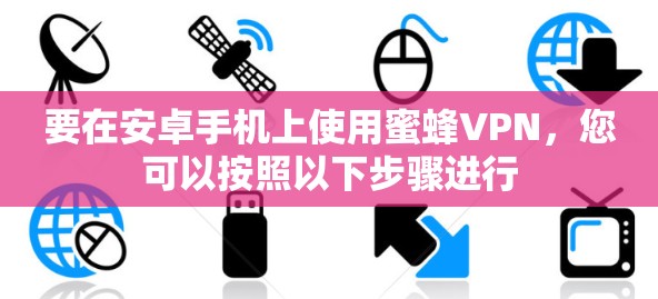 要在安卓手机上使用蜜蜂VPN，您可以按照以下步骤进行