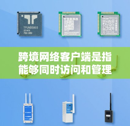 跨境网络客户端是指能够同时访问和管理多个国家或地区的网络资源的客户端。这些客户端通常用于跨境的数据传输、权限管理、内容安全等场景。以下是对该主题的详细解答 跨境网络客户端是指能够同时访问和管理多个国家或地区的网络资源的客户端。这些客户端通常用于跨境的数据传输、权限管理、内容安全等场景。以下是对该主题的详细解答
