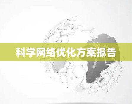 科学网络优化方案报告