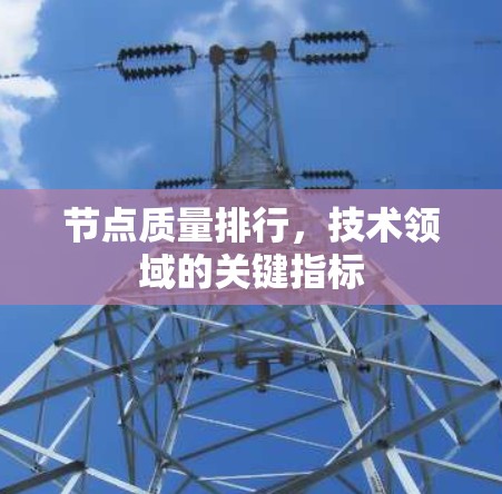 节点质量排行,技术领域的关键指标 节点质量排行,技术领域的关键指标