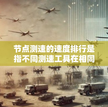 节点测速的速度排行是指不同测速工具在相同或不同测试条件下的性能对比,用于评估节点的网络性能表现。以下是详细的解释 节点测速的速度排行是指不同测速工具在相同或不同测试条件下的性能对比,用于评估节点的网络性能表现。以下是详细的解释